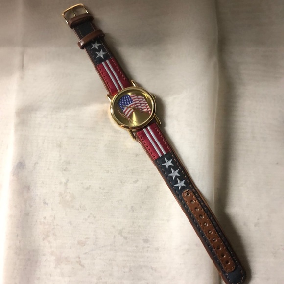 Valdawn Jewelry - Red White and Blue Themed Wrist Watch